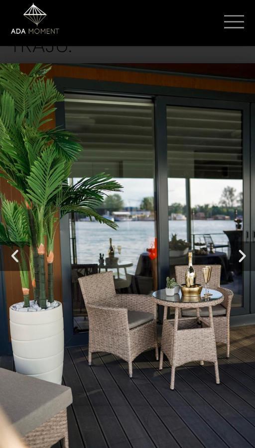 Ada Moment Splav- Kuca Na Reci Beograd- Floating House On Sava River ,베오그라드 외부 사진